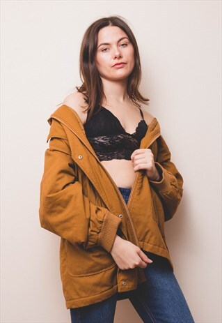 OVERSIZED BROWN MAC BOYFRIEND JACKET