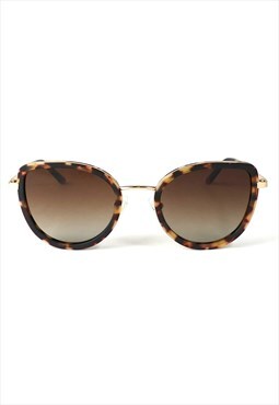 Tortoise Brown Cat Eye Sunglasses
