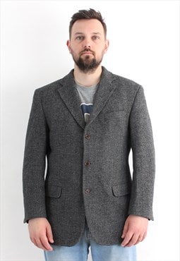 Blazer UK 42 US Jacket Wool Tweed Suit EU 52 Sport Coat L 