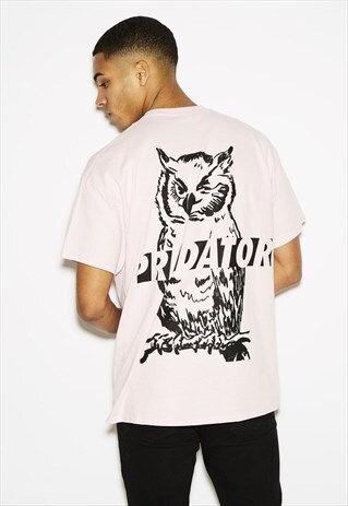 PREDATOR OVERSIZED PINK TEE