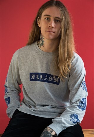 LORDS OF THE JUNGLE LONGSLEEVE GREY