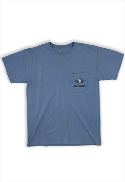 Vintage Reel Legends Blue T-shirt Womens