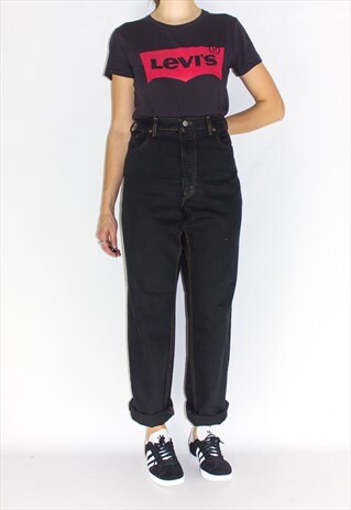VINTAGE BLACK BOYFRIEND JEANS
