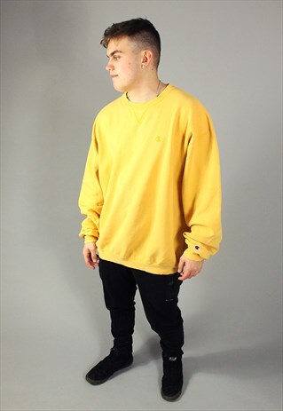 CHAMPION SWEATER IN YELLOW
