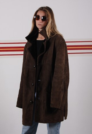 VINTAGE OAKLEAF SHEEPSKIN COAT