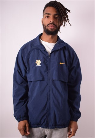 NIKE MENS VINTAGE BASEBALL TRACKSUIT TOP JACKET LARGE 90S