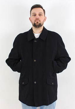Linea esse misurina loden over coat uk 42 lana wool jacket