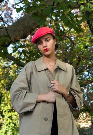 VINTAGE 90S 00S KANGOL BERET WOOL HAT