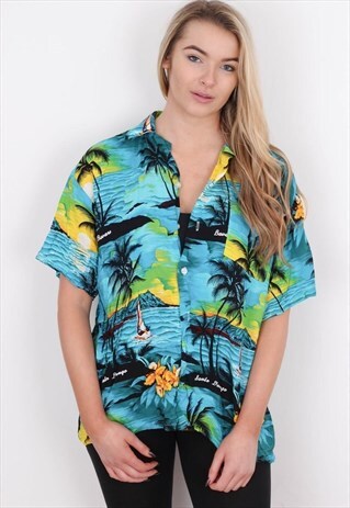 VINTAGE PATTERN SHIRT CVSS49