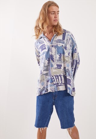 VINTAGE PATTERNED FESTIVAL LONG SLEEVE SHIRT