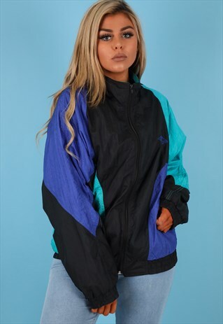 VINTAGE SHELL JACKET IN MULTI NJ491