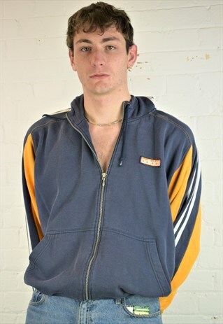 VINTAGE 90'S ADIDAS HOODED TRACK JACKET
