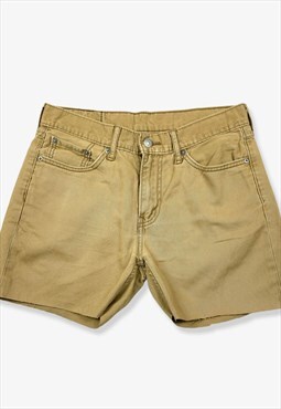 Vintage levi's 514 denim shorts beige w30 BV14425