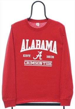 Vintage NCAA Alabama Crimson Tide Maroon TShirt Womens