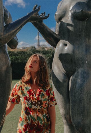 PARIS - WATERCOLOR LINEN SHIRT
