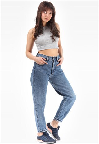VINTAGE TAPERED MOM JEANS