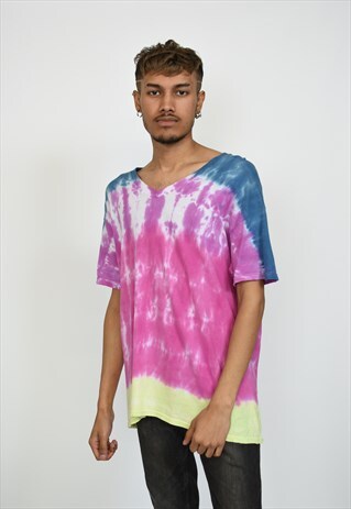 VINTAGE TIE DYE FESTIVAL T-SHIRT