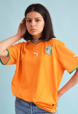 90'S RETRO PUMA ATHLEISURE SPORTS OVERSIZED T-SHIRT TOP