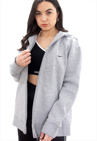 90'S RETRO GREY HOODIE