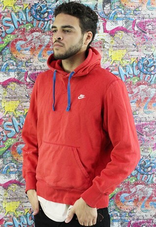 VINTAGE NIKE HOODIE/HOODED SWEATSHIRT. BRANDED SPORTSWEAR.