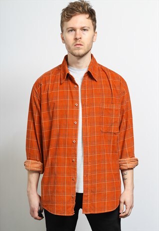 VINTAGE CORDUROY CORD SHIRT