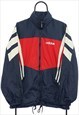 Vintage Adidas 90s Navy Windbreaker Jacket Womens