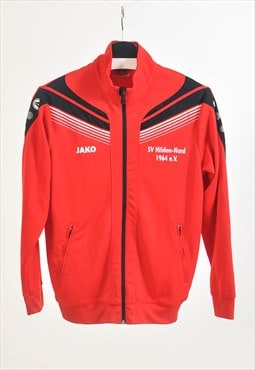 Vintage 00s track jacket in red