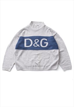 Vintage DOLCE & GABBANA Sweater Knitted Oversized