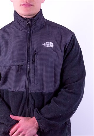 VINTAGE THE NORTH FACE FLEECE JACKET IN BLACK