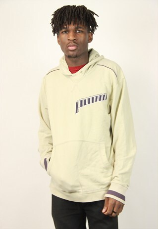 VINTAGE PUMA BEIGE HOODIE