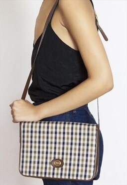 Aquascutum Designer Vintage 1980s Bag