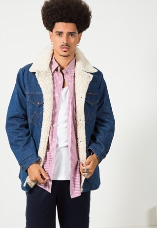 VINTAGE 80S SHEARLING SHEEPSKIN JACKET S1550