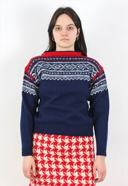 Norwegian Wool Pullover Sweater Jumper Winter Christmas Nord