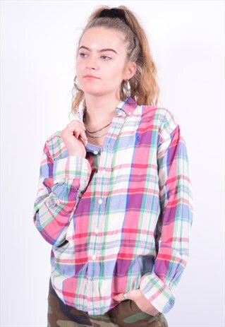 VINTAGE RALPH LAUREN SHIRT CHECK MULTI