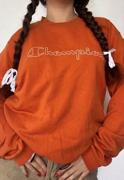 Vintage 90s CHAMPION Spellout Logo Sweatshirt