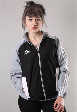 VINTAGE ADIDAS TRACK JACKET SMALL