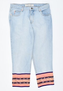 Vintage 90's Guess Capri Jeans Blue