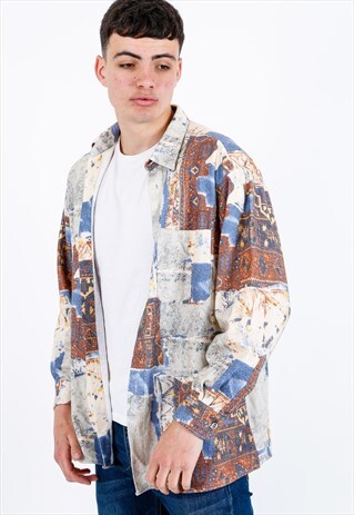 VINTAGE PATTERNED SHIRT S428