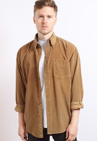 VINTAGE CORDUROY TOMMY HILFIGER SHIRT