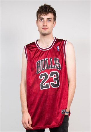 VINTAGE NBA CHICAGO BULLS BASKETBALL JERSEY VEST