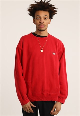 VINTAGE NAUTICA PRINTED LOGO SWEATSHIRT