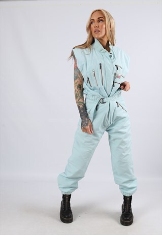 VINTAGE 90'S RED TRACKSUIT JUMPSUIT ALL IN ONE 12 M (944C)