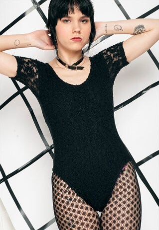 90S VINTAGE LACE BODYSUIT