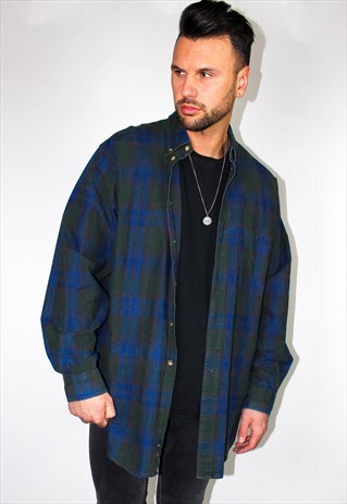 VINTAGE NAUTICA PLAID SHIRT