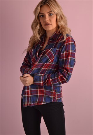 CHECK FLANNEL SHIRT GRS899