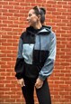 Unisex Hooded Panel Jacket