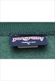 VINTAGE DARK GREEN JANSPORT MOM DESIGN EMBROIDERED SWEATSHIR