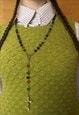 VINTAGE 00S Y2K ONYX VEST KNITWEAR IN ACID GREEN