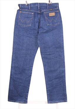 Vintage 90's Wrangler Jeans / Pants Denim Straight Leg Blue