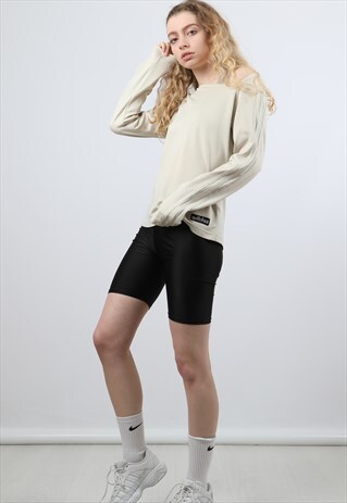 ADIDAS MEDIUM BIEGE SPORTS LONG SLEEVE TOP